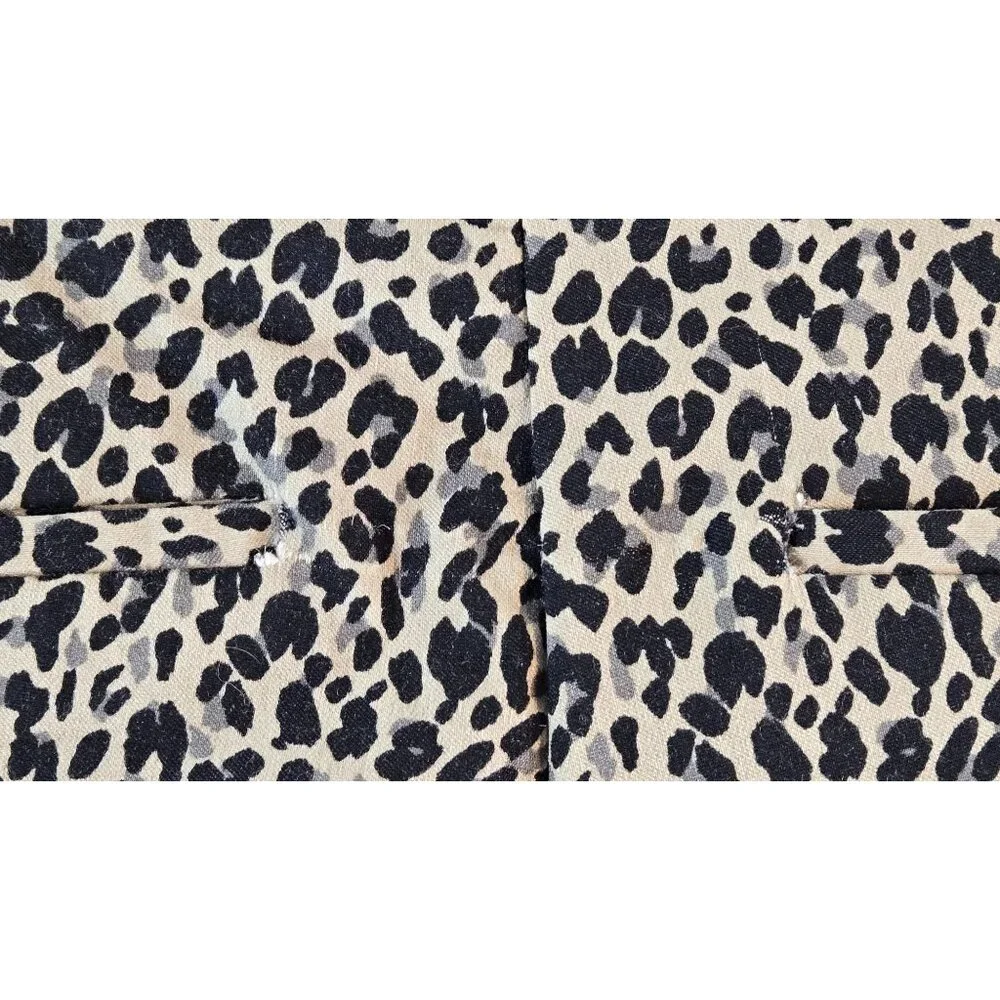 Leopard Print Ankle Pant Skinny Stretch Sz 12 A New Day Cheata High Rise Sexy - Picture 14 of 14